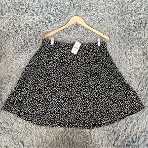 Floral Skater skirt